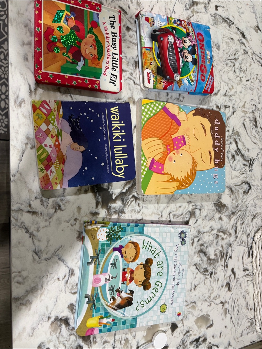 Assorted Kids Board Book Set – Mixed Colors, Multiple Titles